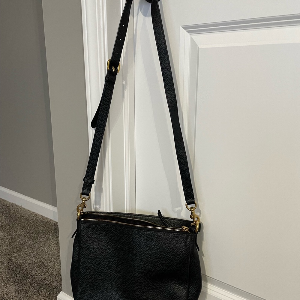 Black Coach Shay Crossbody